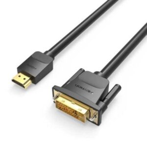Alternative view of Cable Conversor Vention ABFBF/ DVI Macho - HDMI Macho/ 1m/ Negro