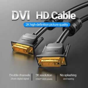Alternative view of Cable DVI Vention EAABG/ DVI-D Macho - DVI-D Macho/ 1.5m/ Negro